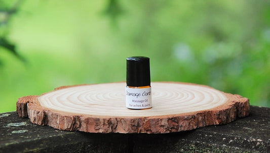"Damage Control" - Massage Oil for aches & pains (SAMPLE)-0