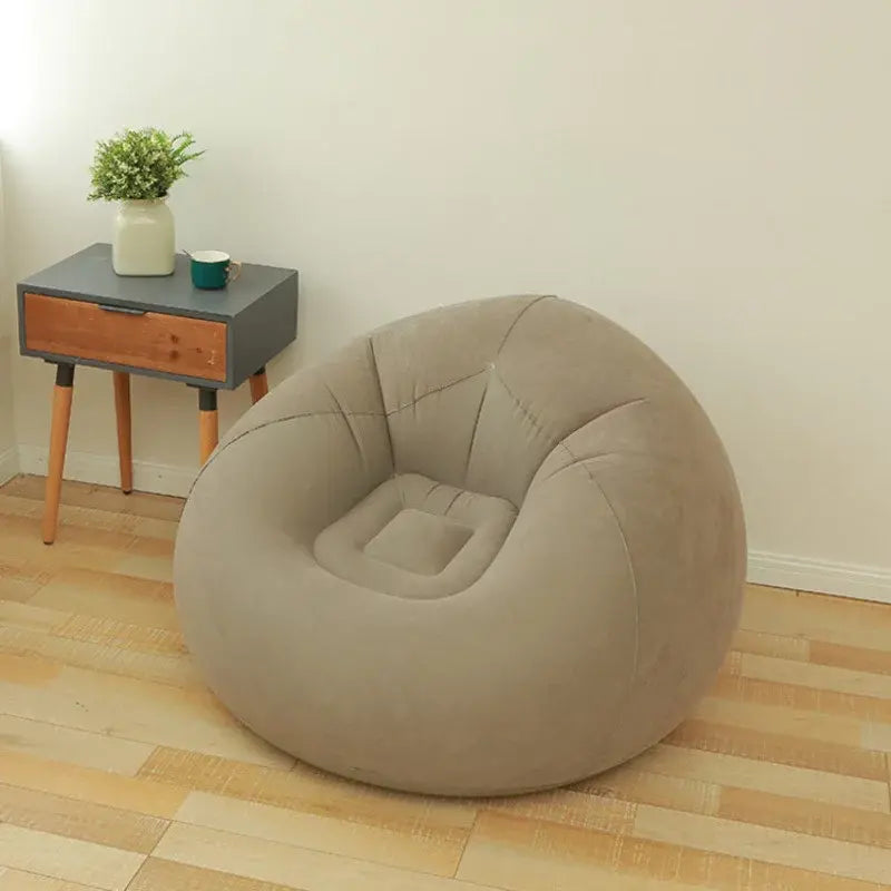 NNETM Relax in style with the ultimate comfort of a Beanless Inflatable Chair Air Sofa-3