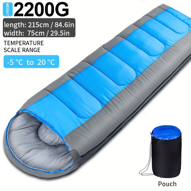 NNETM Winter Cold Insulation Sleeping Bag for Camping-3