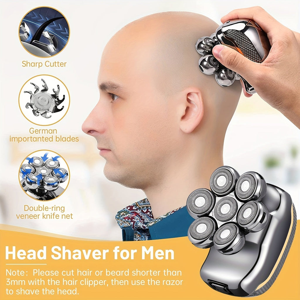 Wet/Dry Beard Trimmer & Body Hair Clipper-1