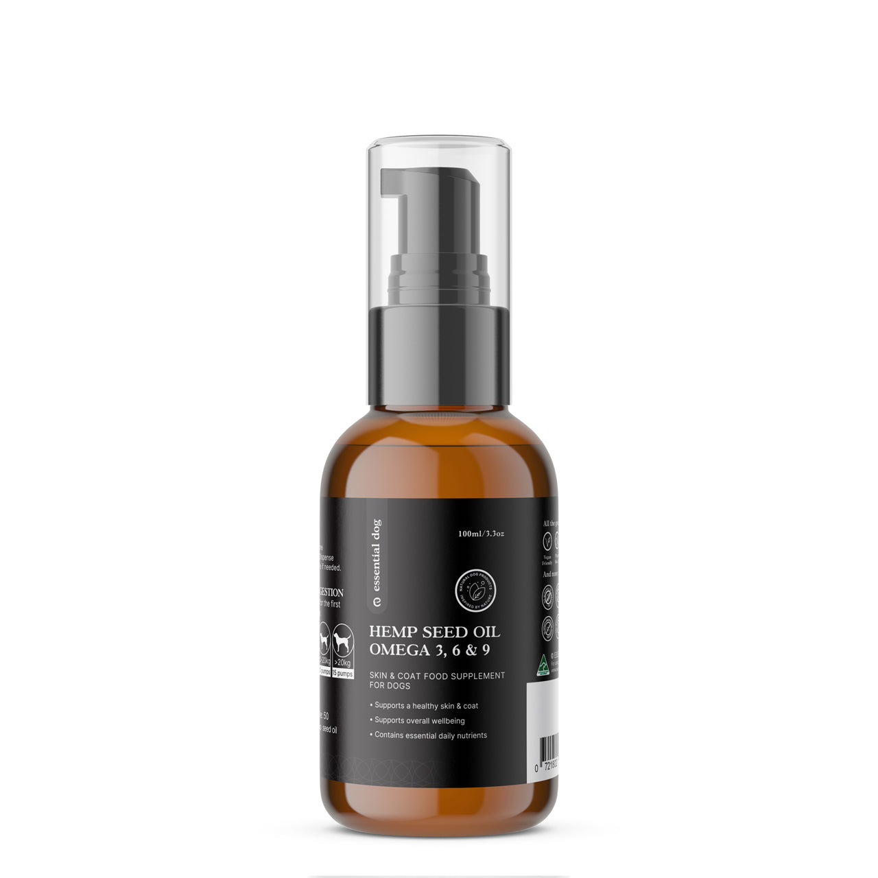 Australian made Hemp Seed Oil for Dogs