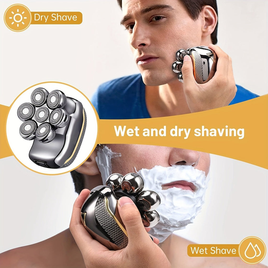 Wet/Dry Beard Trimmer & Body Hair Clipper-2