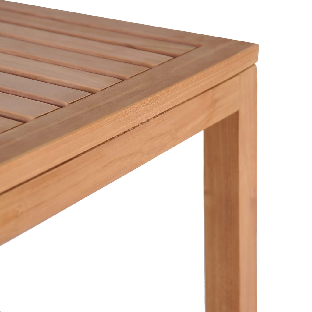 NNEVL 4-Tier Bathroom Storage Rack Solid Teak 42x42x165 cm-2