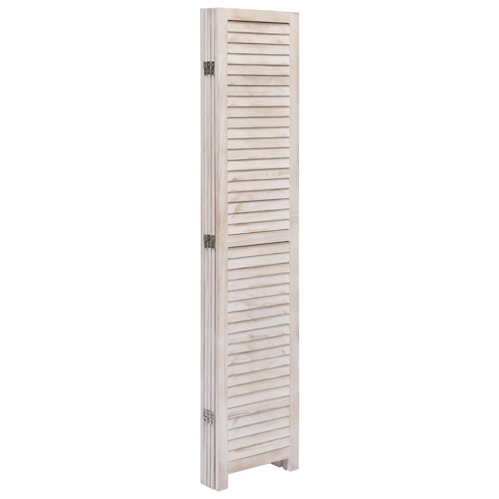 NNEVL 5-Panel Room Divider 175x165 cm Wood-3