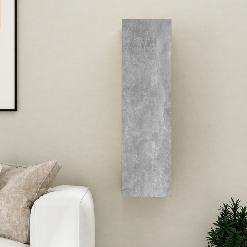 NNEVL TV Cabinet Concrete Grey 30.5x30x110 cm Chipboard-0