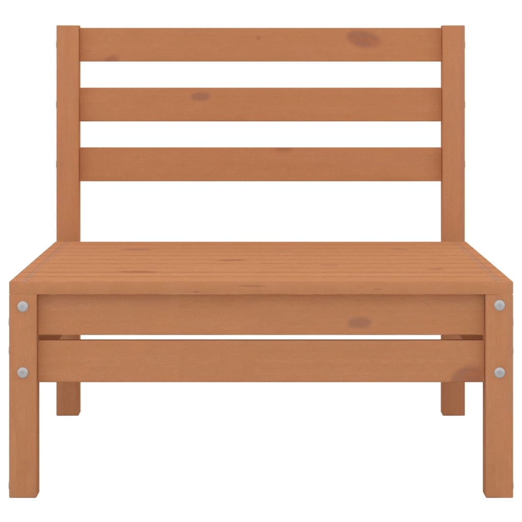 NNEVL Garden Middle Sofa Honey Brown Solid Pinewood-1