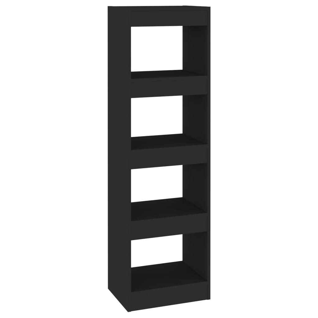 NNEVL Book Cabinet/Room Divider Black 40x30x135 cm-1