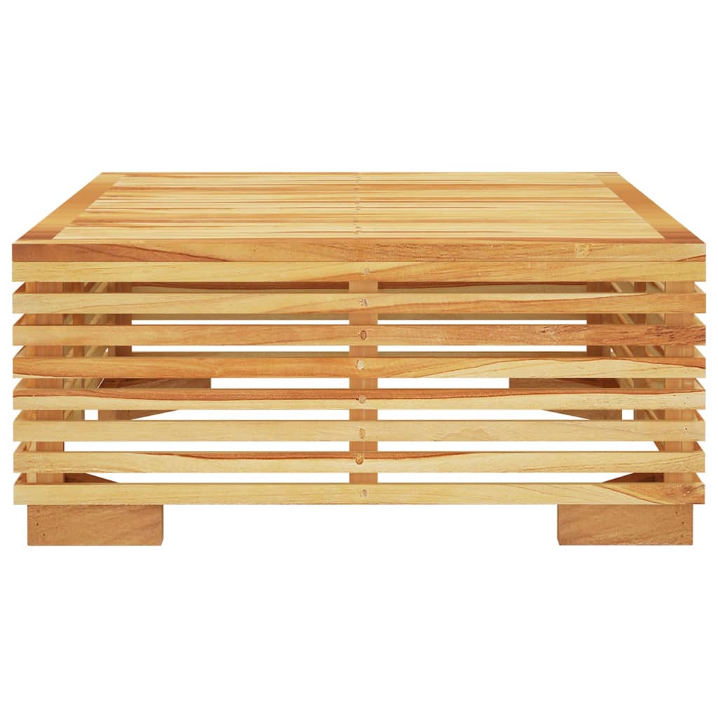 NNEVL Garden Coffee Table 69.5x69.5x31 cm Solid Wood Teak-2