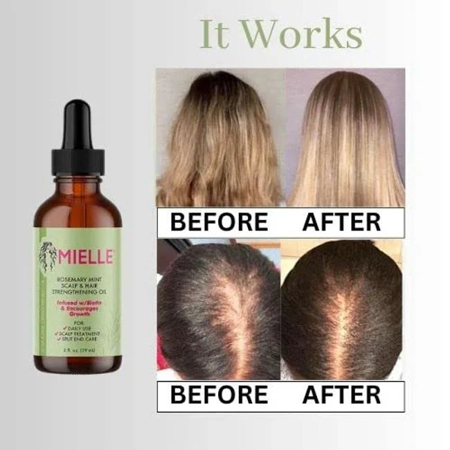 Mielle Rosemary Mint Scalp & Hair Strengthening Oil 59ml-2