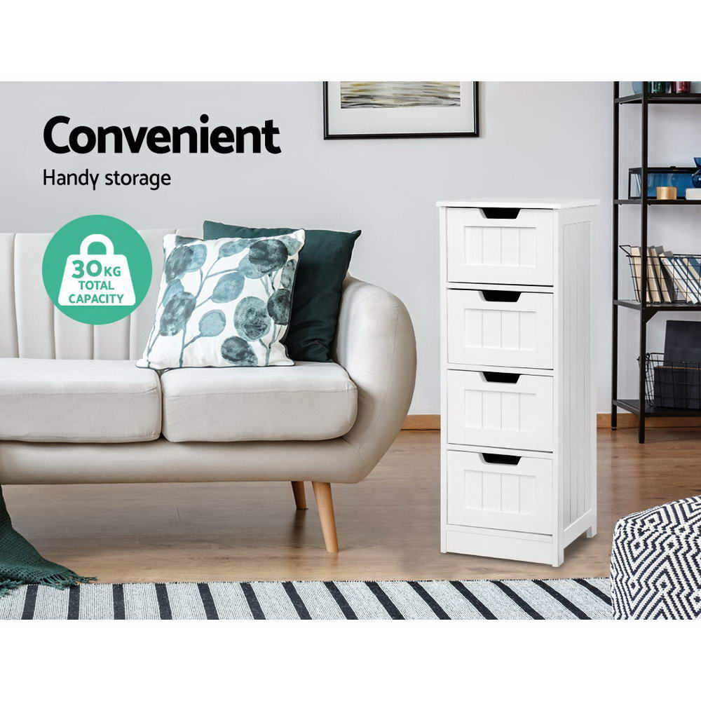 NNEDSZ Storage Cabinet Chest of Drawers Dresser Bedside Table Bathroom Stand Furniture-2