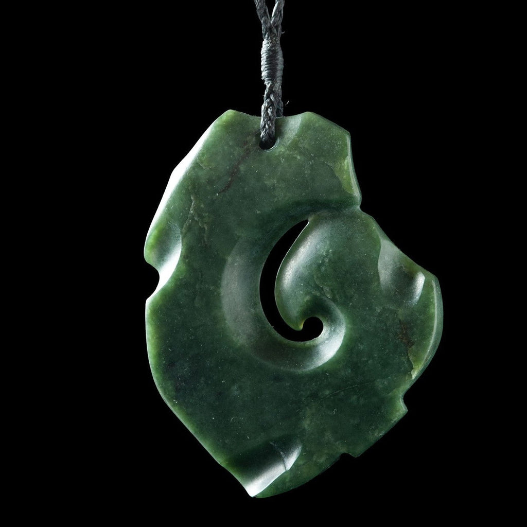 Large Jade Matau by Nick Balme