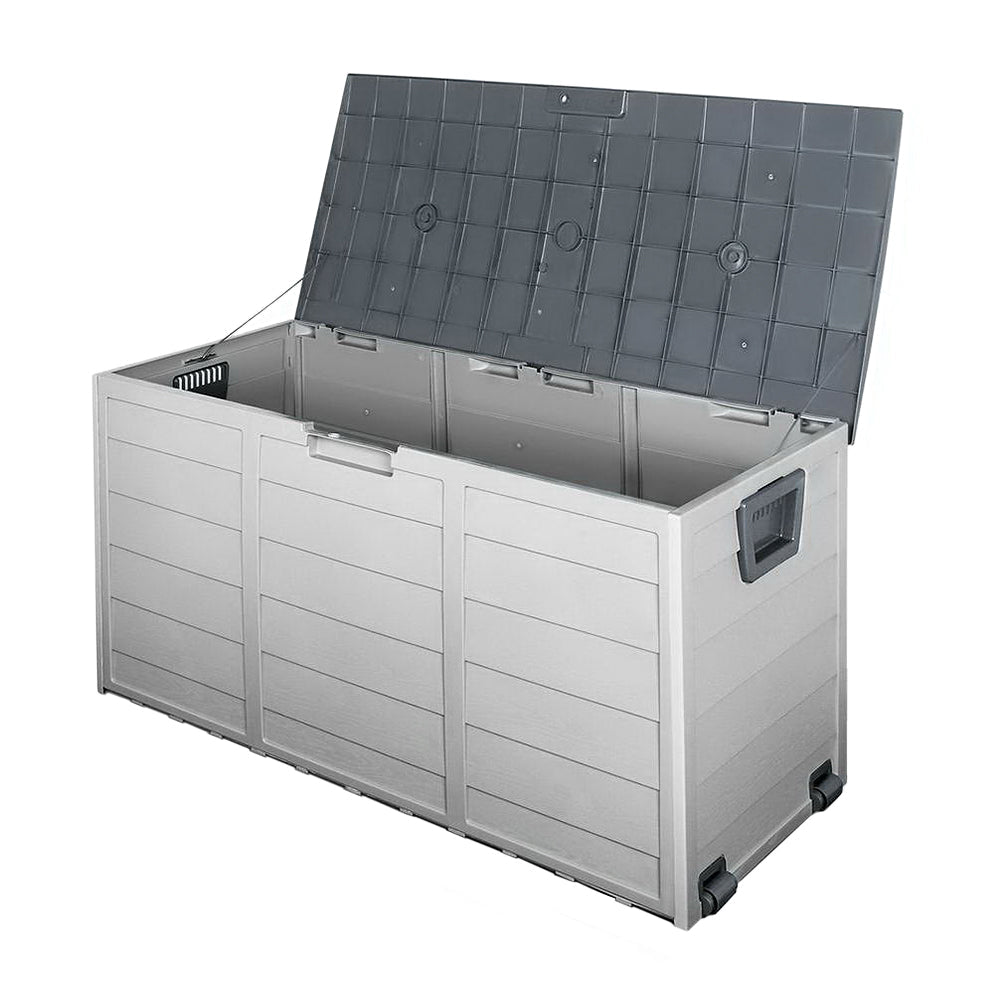 NNEDSZ 290L Outdoor Storage Box - Grey-0