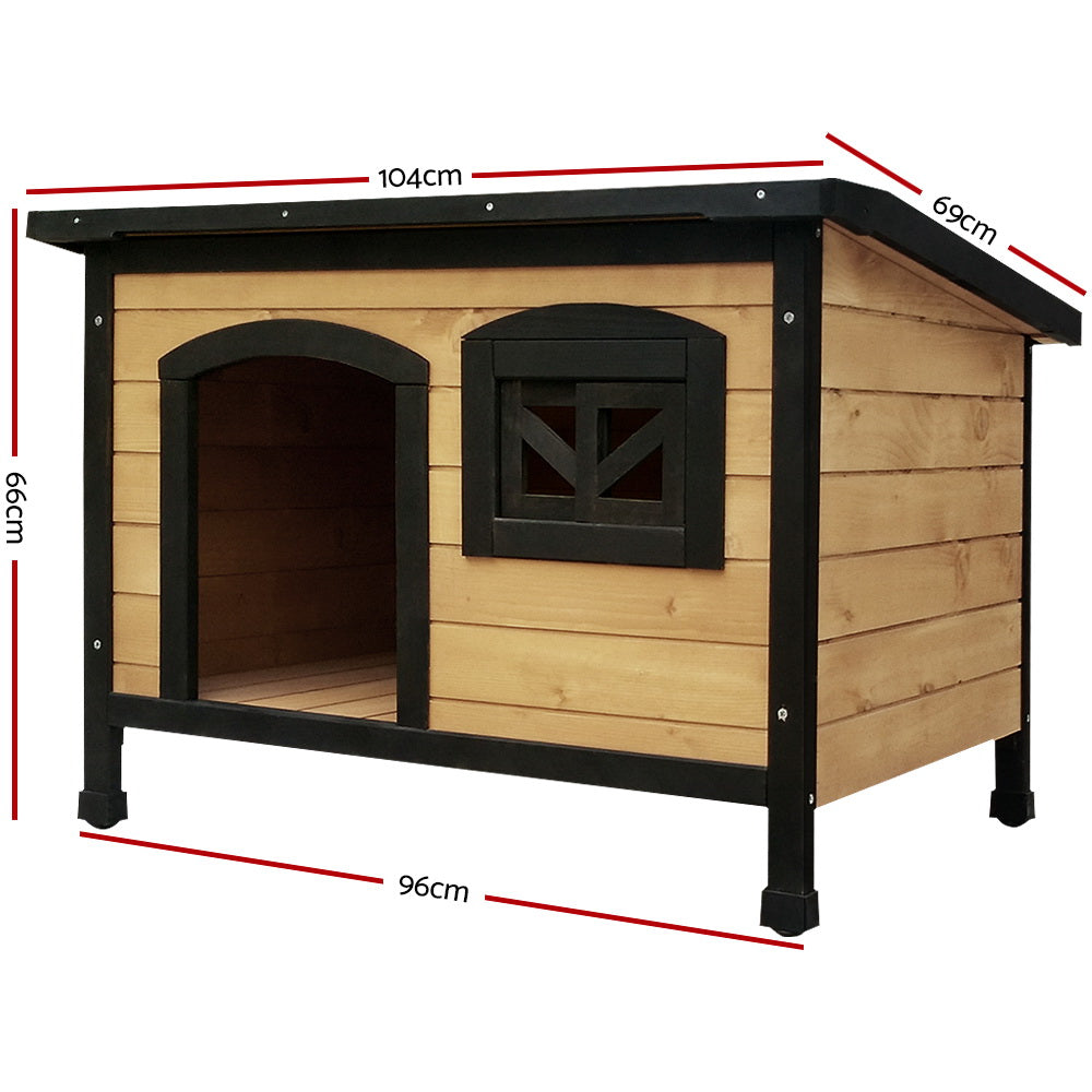 NNEDSZ Large Wooden Pet Kennel-1