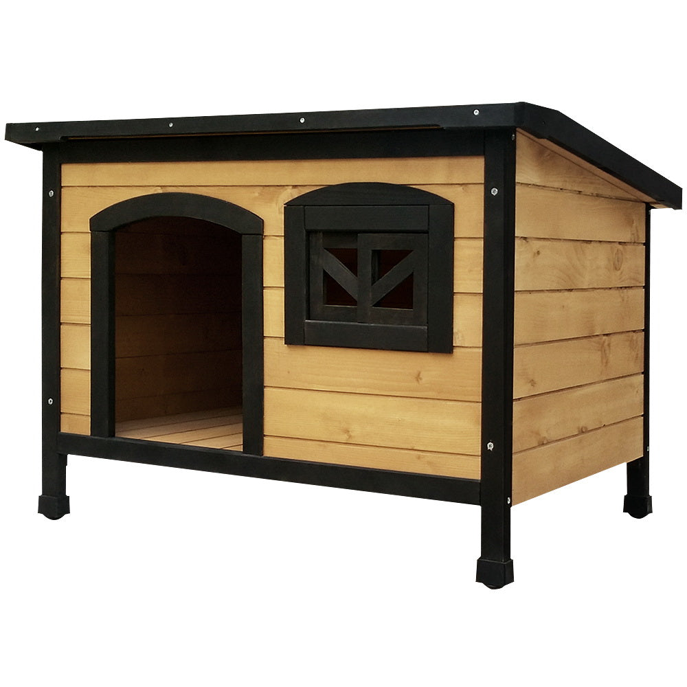 NNEDSZ Medium Wooden Pet Kennel-0