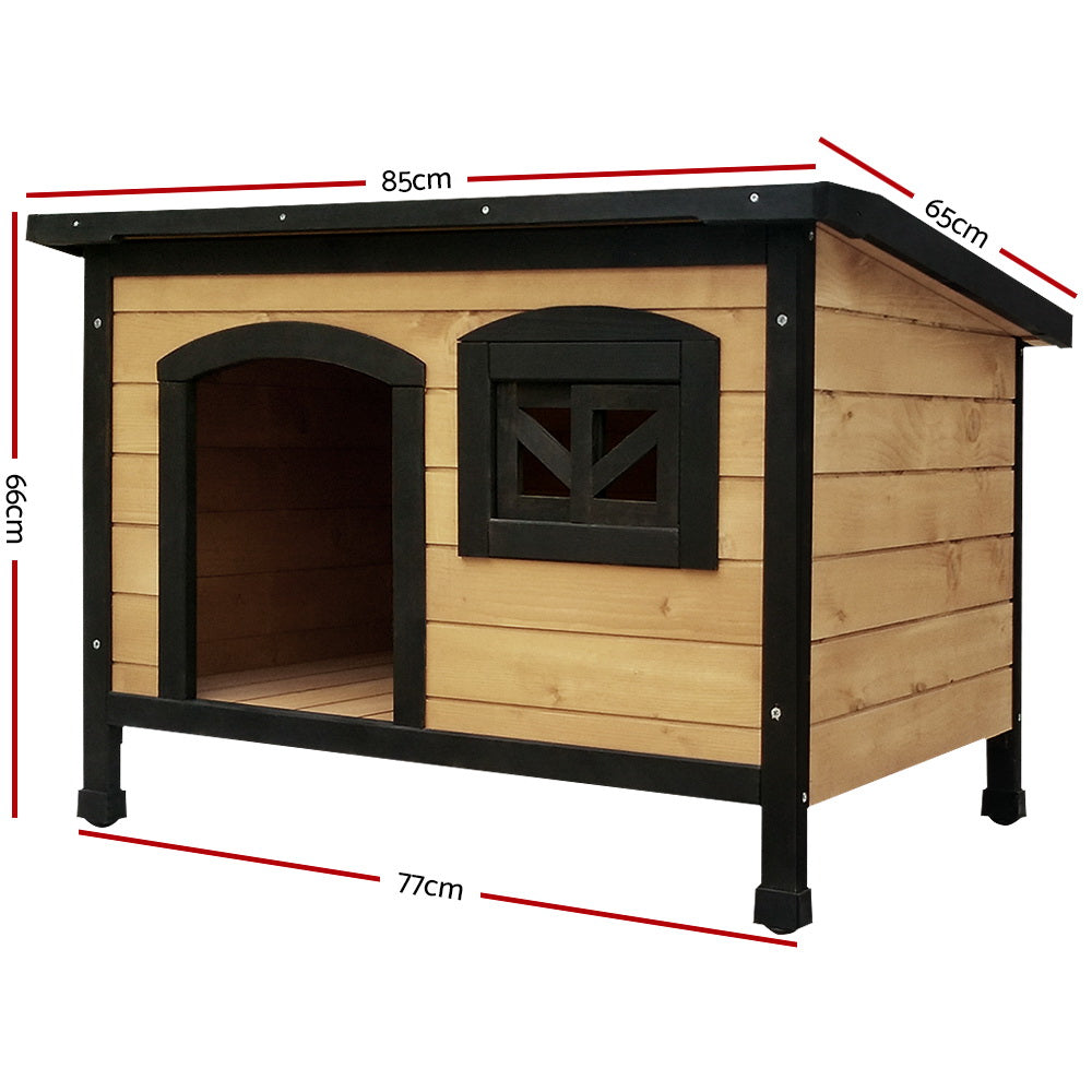 NNEDSZ Medium Wooden Pet Kennel-1