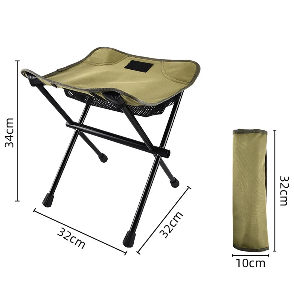 NNEOBA Portable Folding Camping Stool - Lightweight-4