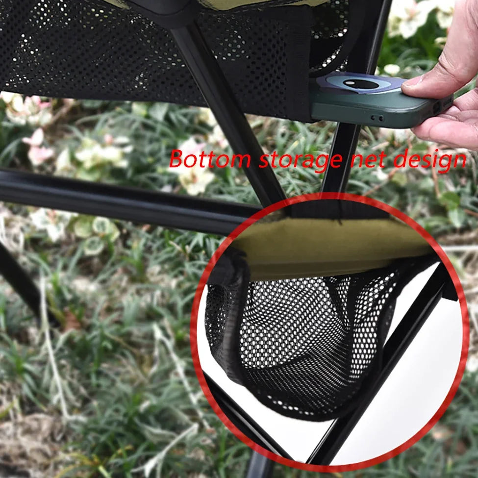 NNEOBA Portable Folding Camping Stool - Lightweight-2