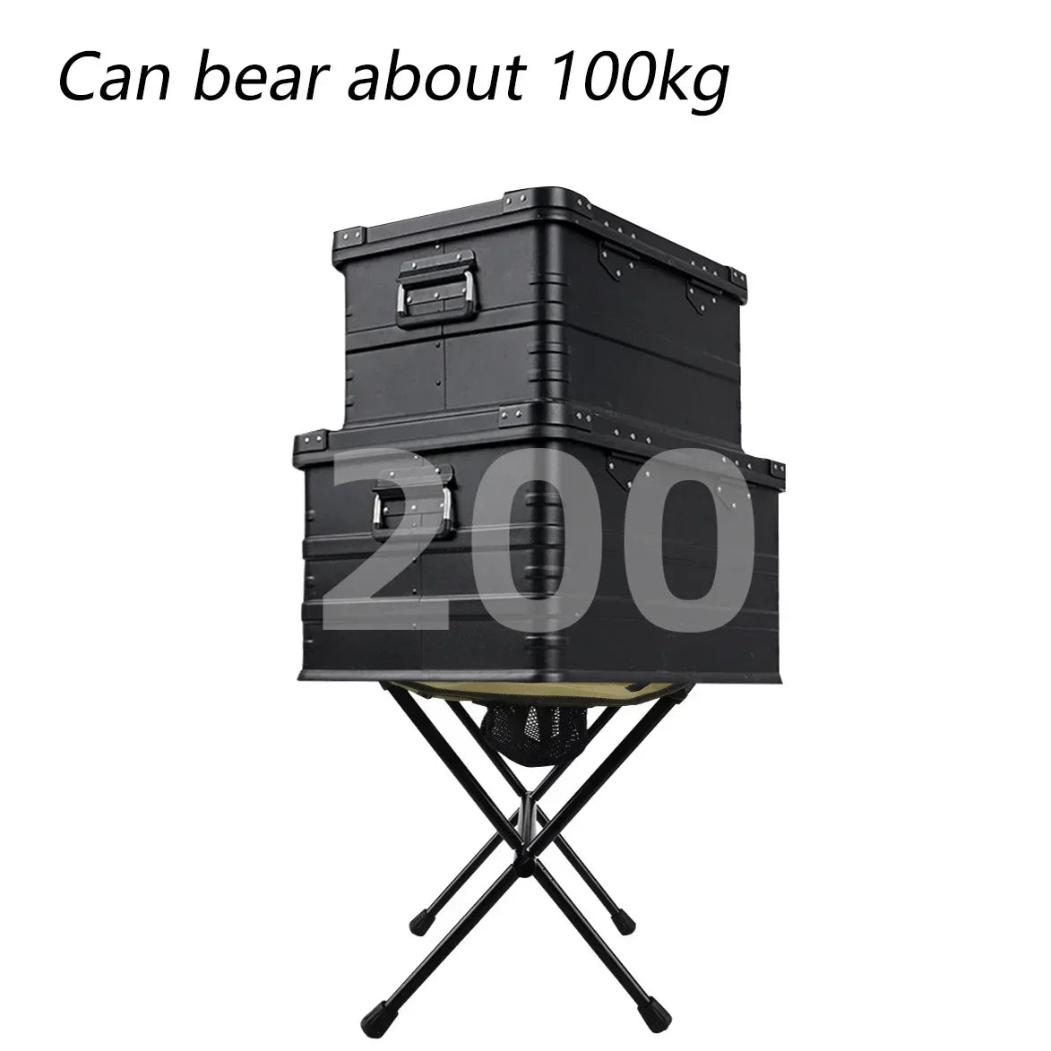 NNEOBA Portable Folding Camping Stool - Lightweight-1