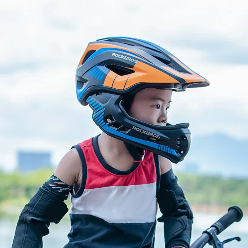 NNEOBA TT-32SOBL Youth Bicycle Safety Helmet 54–58cm Orange-1