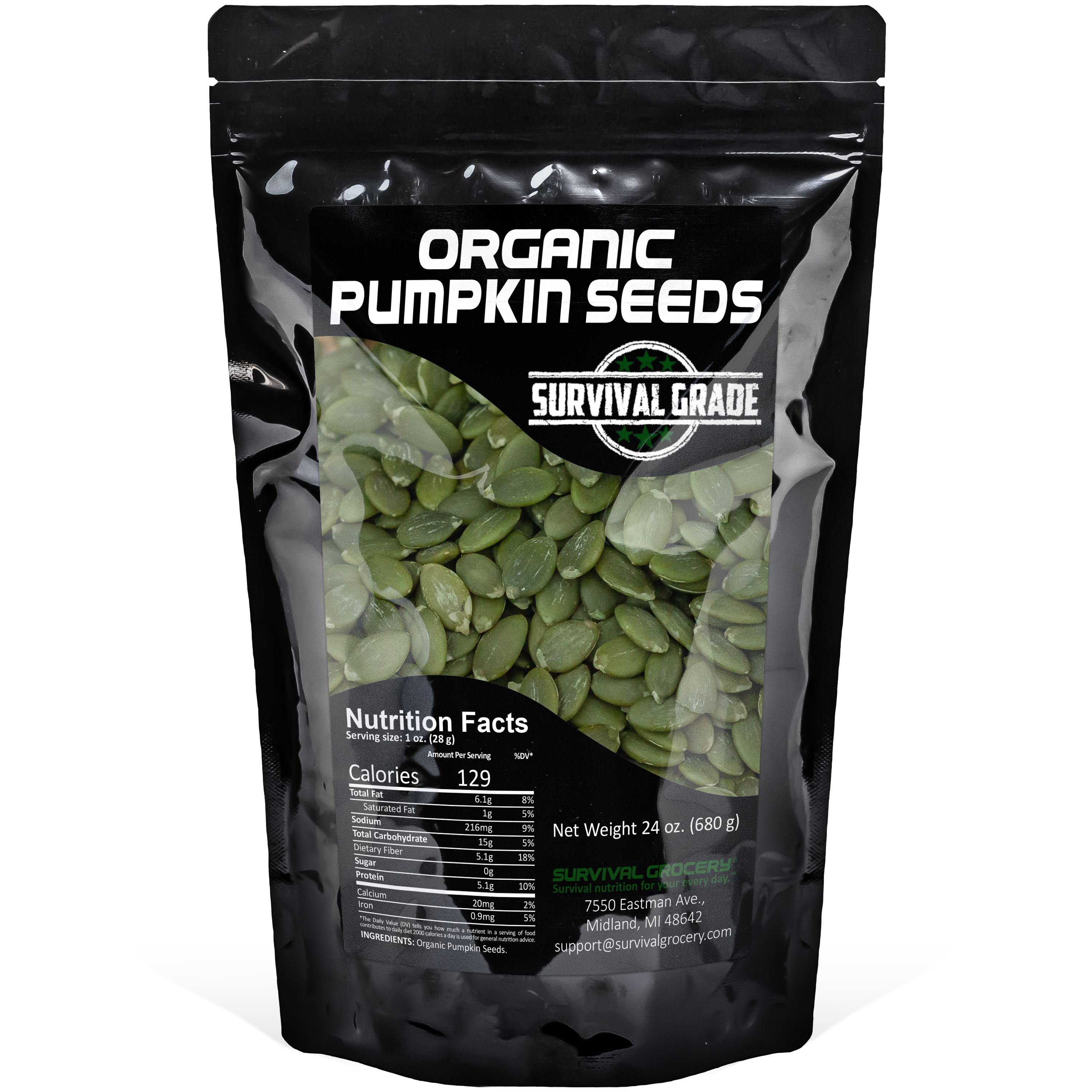 Organic Pumpkin Seeds (24 oz.)-0