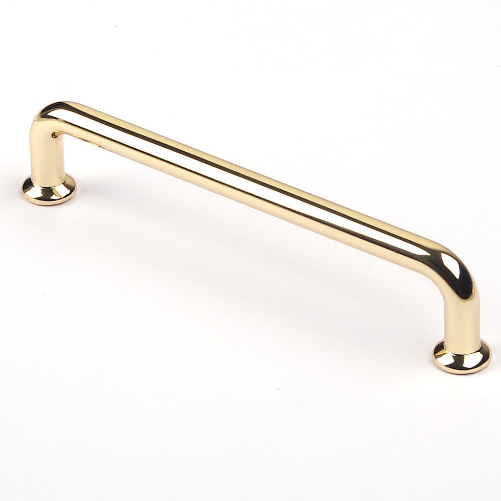 NNEDSZ 128mm Polished gold Furniture Kitchen Bathroom Cabinet Handles Drawer Bar Handle Pull Knob-0