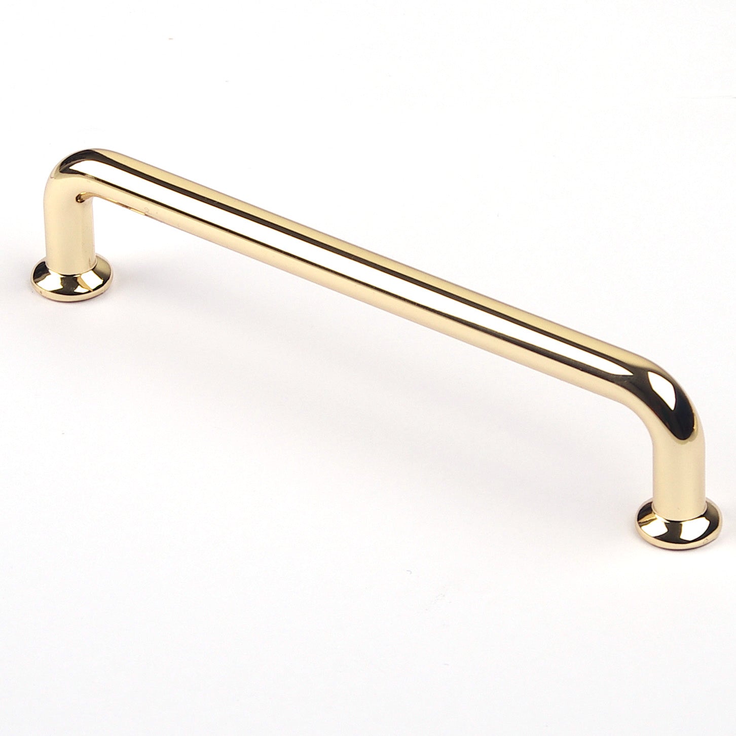 NNEDSZ 128mm Polished gold Furniture Kitchen Bathroom Cabinet Handles Drawer Bar Handle Pull Knob-0