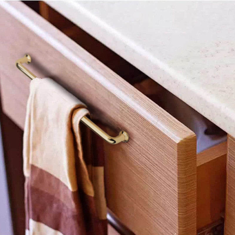 NNEDSZ 128mm Polished gold Furniture Kitchen Bathroom Cabinet Handles Drawer Bar Handle Pull Knob-4