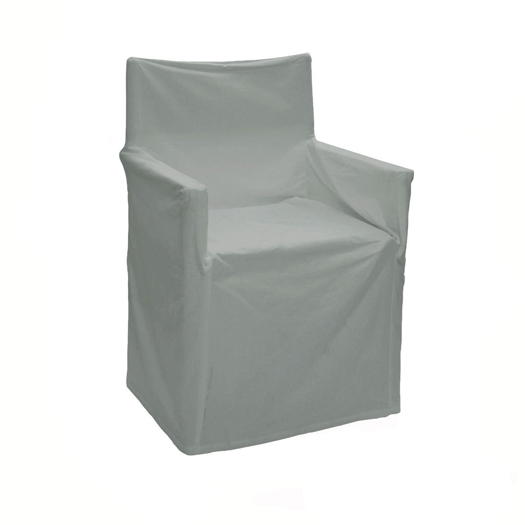 NNEDSZ Rans Alfresco 100% Cotton Director Chair Cover - Plain Grey-0