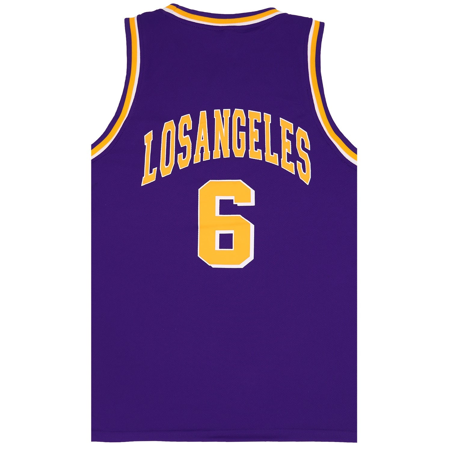 NNEDSZ Kid's Basketball Jersey Tank Boys Sports T Shirt Tee Singlet Tops Los Angeles, Purple - Los Angeles 6, 4-1