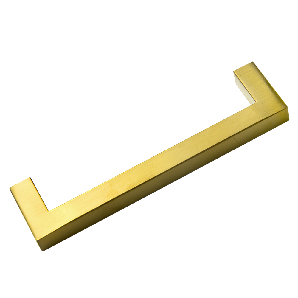 NNEDSZ 15x Brushed Brass Drawer Pulls Kitchen Cabinet Handles - Gold Finish 128mm-3