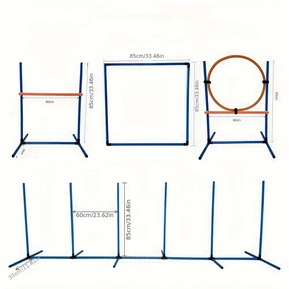 NNETM Dog Agility Training Set for Home & Pro Use-4