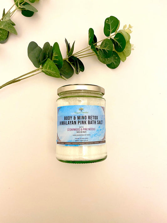 Body & Mind Retox Bath Salt with Cedarwood & Pine Needle-0