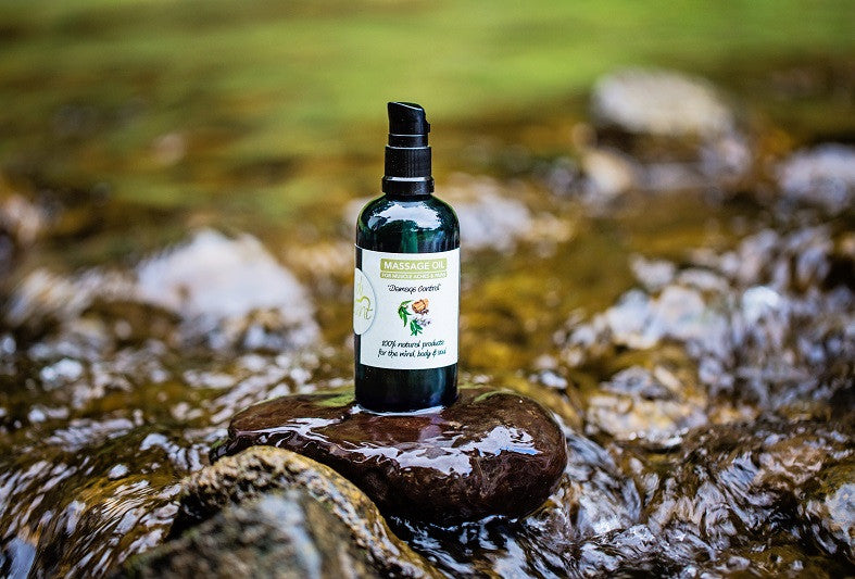 "Damage Control" - Massage Oil for aches & pains (SAMPLE)-1