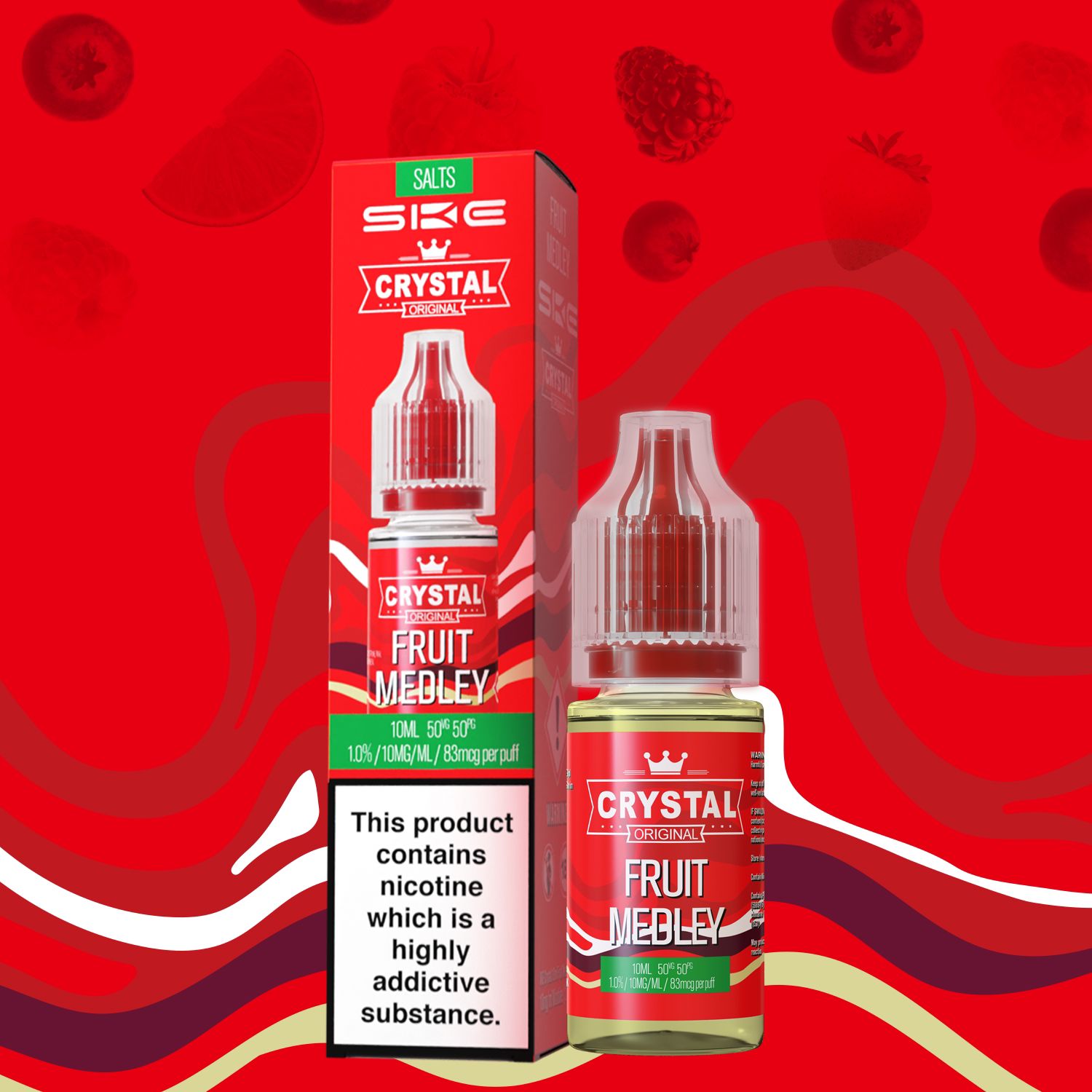Ske Crystal Original Salts 10ml Nic Salts