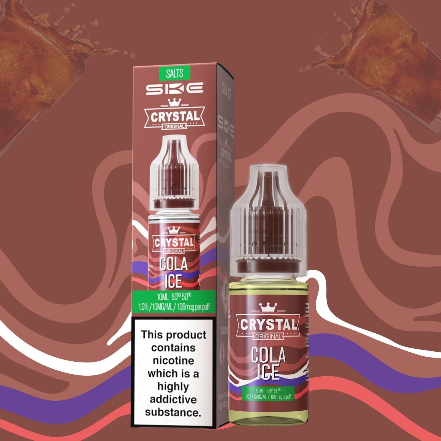 Ske Crystal Original Salts 10ml Nic Salts
